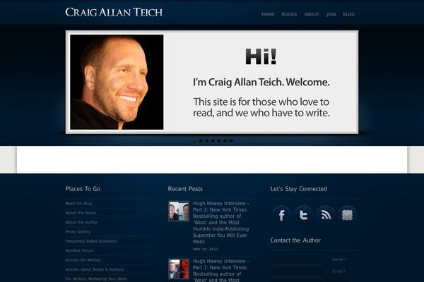 inFocus theme site design template sample