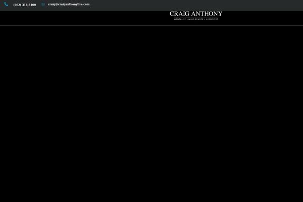 craiganthonylive.com site used Twenty Nineteen
