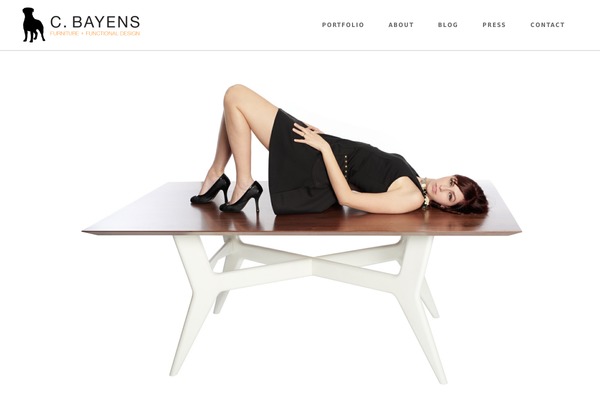 Stockholm Child theme site design template sample