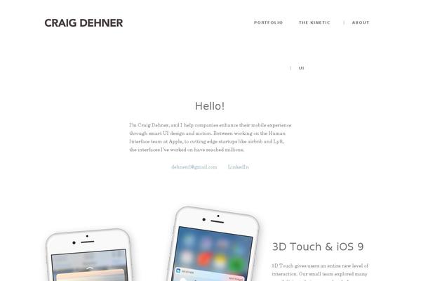 Hazel theme site design template sample