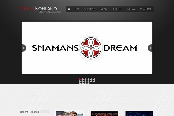 Silence theme site design template sample