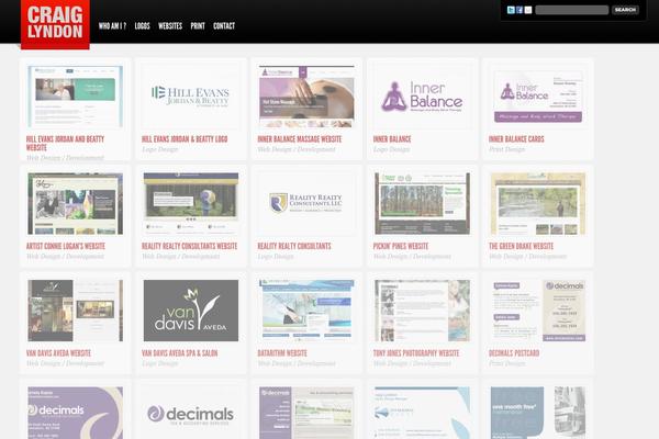 Flex theme site design template sample