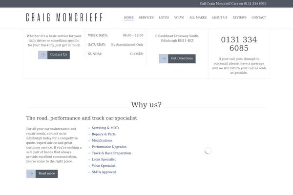 Auto Repair theme site design template sample