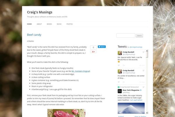Site using Easy Table of Contents plugin