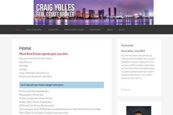 Site using Awesome Shortcodes For Genesis plugin