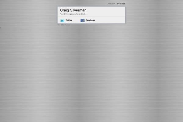 Digital Business Card theme site design template sample