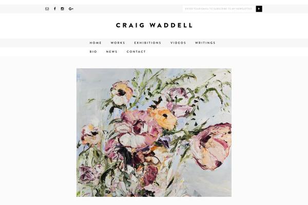 craigwaddell.com site used Cw