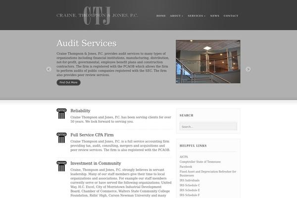 Coffee Break theme site design template sample