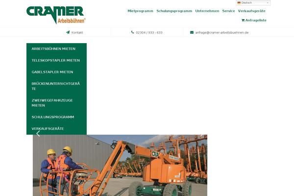 TheShop theme site design template sample