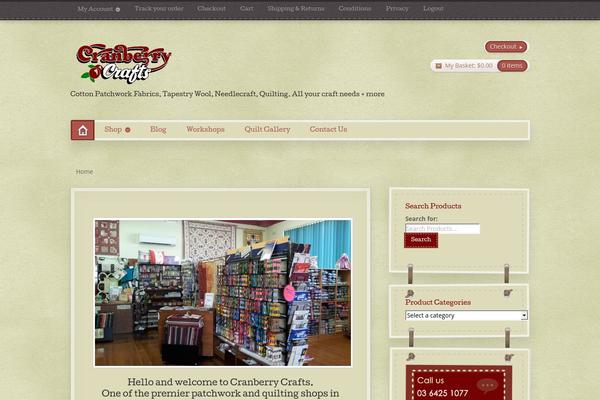 Artificer theme site design template sample