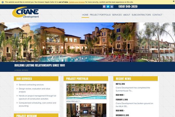 cranedev.com site used Bigrigmedia
