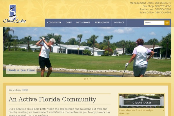 cranelakes.com site used Cranelakes