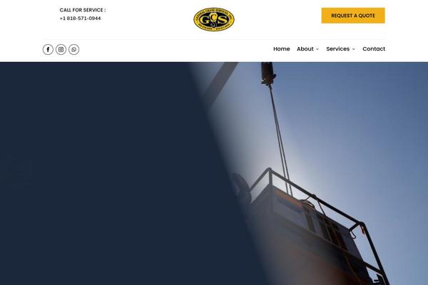 craneservices.com site used Divi-construction-child-theme
