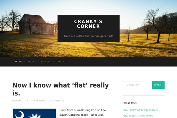 Site using Alpine PhotoTile for Flickr plugin