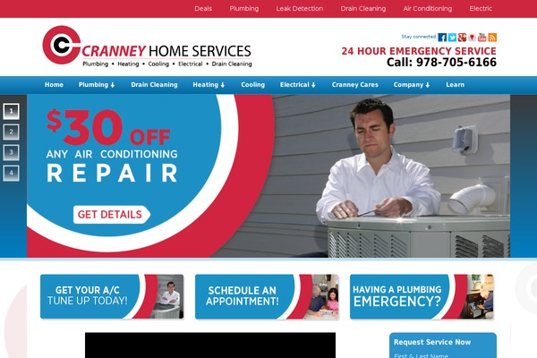 Alpha theme site design template sample