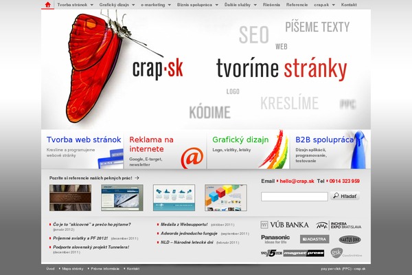crap.sk site used Crap