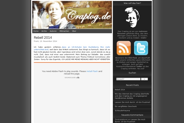 Deep-blue theme site design template sample