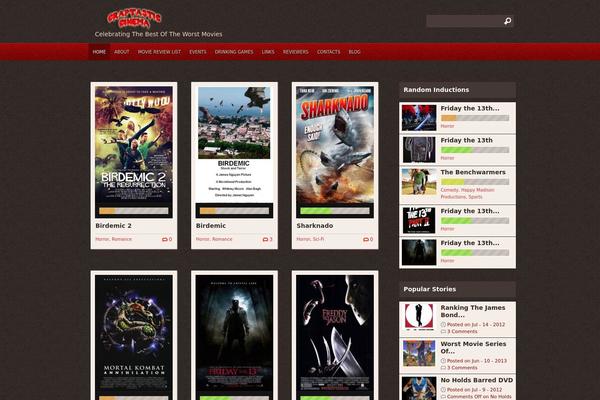 Boxoffice theme site design template sample
