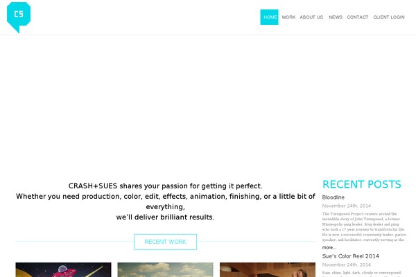 River theme site design template sample