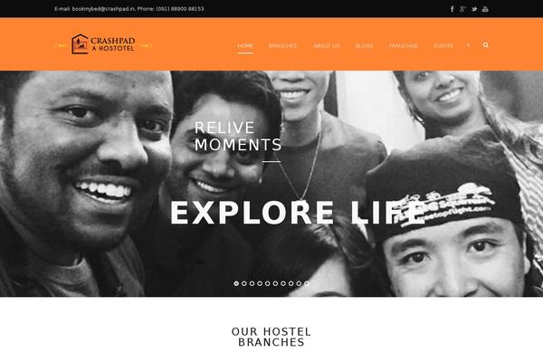 Hotelmaster theme site design template sample