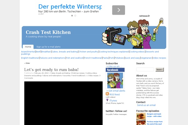 crashtestkitchen.com site used K2