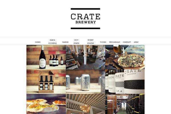 CRATE theme websites examples