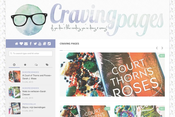 Magazine theme site design template sample