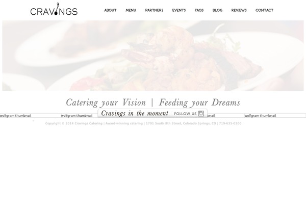 Fine-food theme site design template sample