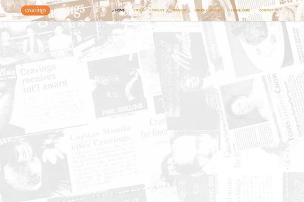 Vellum theme site design template sample