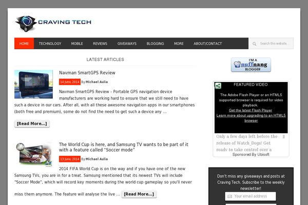 Site using Socialsnap plugin