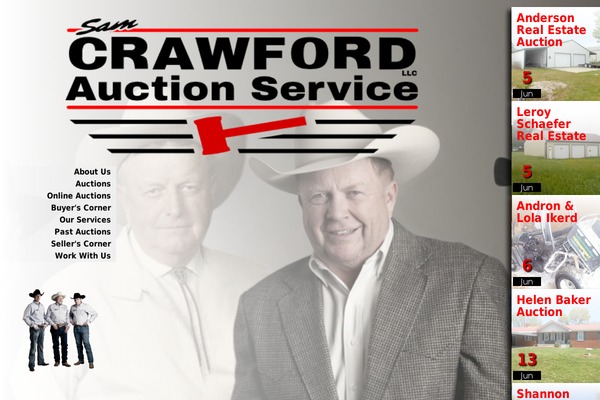 crawfordauctionservice.com site used Crawford