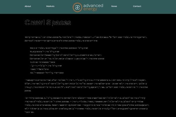crawlspaces.org site used O3 Framework
