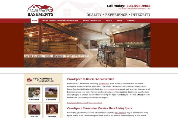 Craft theme site design template sample