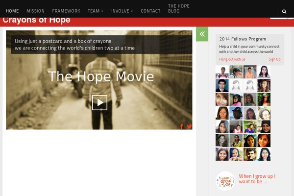 Hueman theme site design template sample