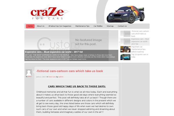 Custom Community theme site design template sample