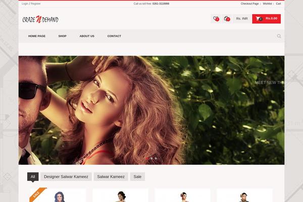 crazendemand.com site used Flatastic