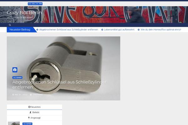 crazy-box-berlin.de site used Newsup-child