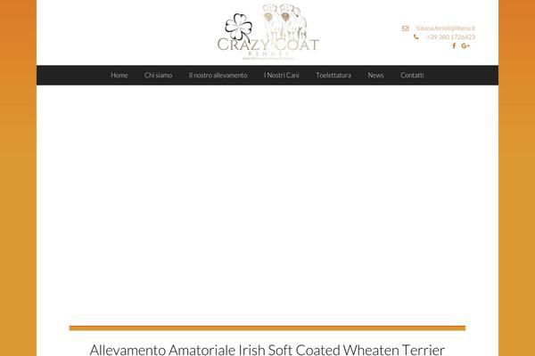 Espresso theme site design template sample