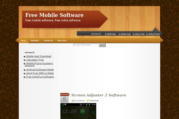 Flow theme site design template sample