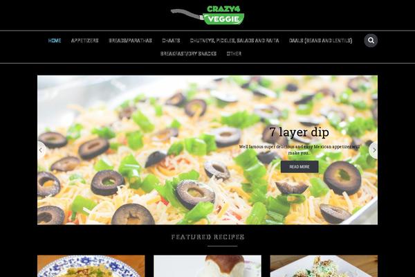 crazy4veggie.com site used Crazy4veggie