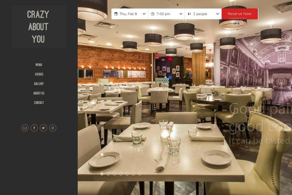 SmartScreen fullscreen responsive WordPress theme theme site design template sample