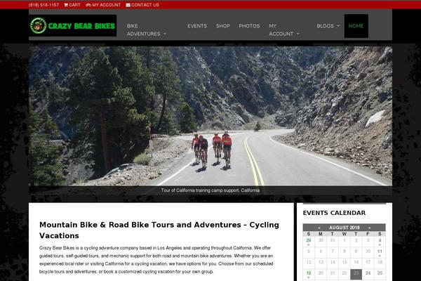 Magazine theme site design template sample