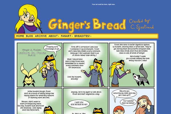Site using Comic Easel plugin