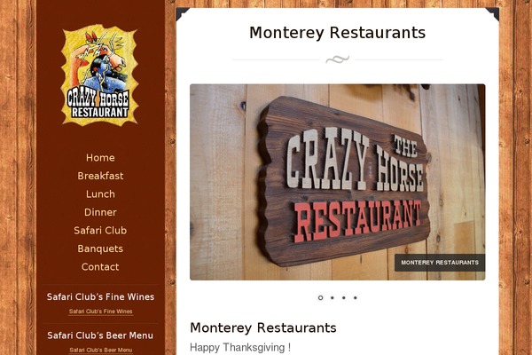 Eatery theme site design template sample
