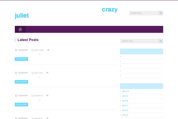 MidnightCity theme site design template sample