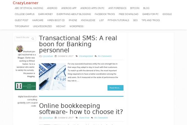 Site using Social Media Widget plugin