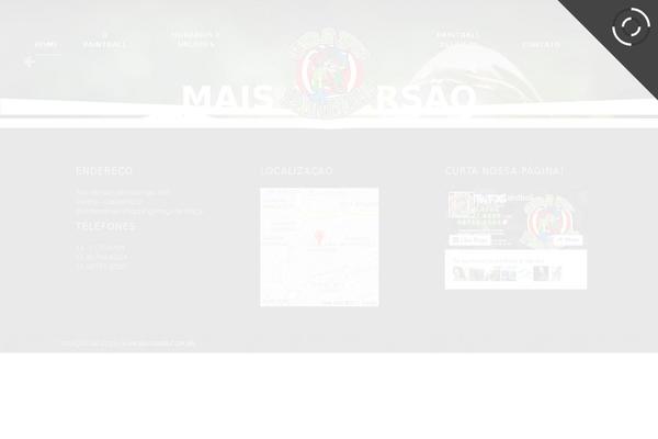 Starry theme site design template sample