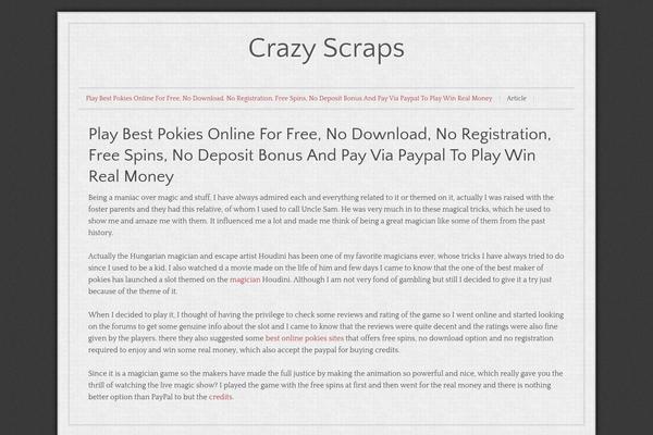 Quattro Child Theme theme site design template sample