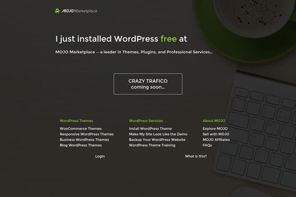 Thesis theme site design template sample
