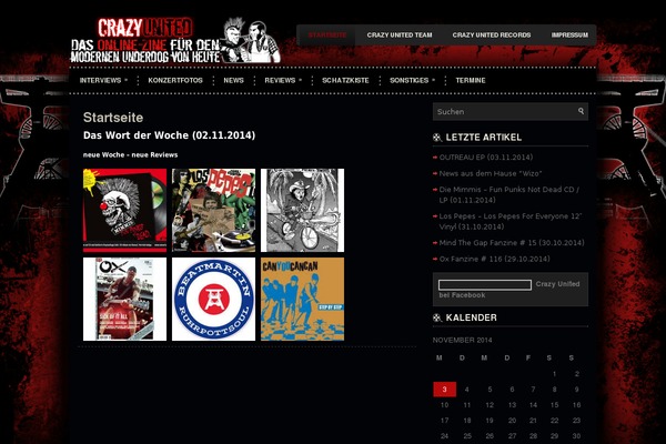 Videozone theme site design template sample